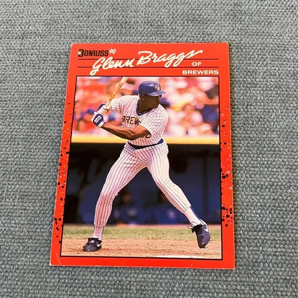 1990 Donruss Milwaukee Brewers Baseball Card Trading Card